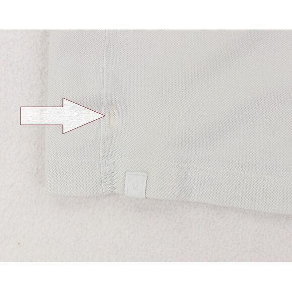 Lululemon Tech Pique Polo Shirt Mens XL Live In Practice Gray Short Sleeve - Picture 6 of 10